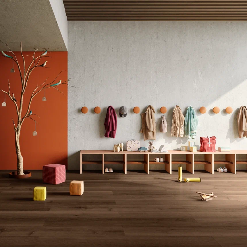 SPC ламинат "Invictus" Highland Oak Chocolate (1213*178*6мм) — купить в Владивостоке