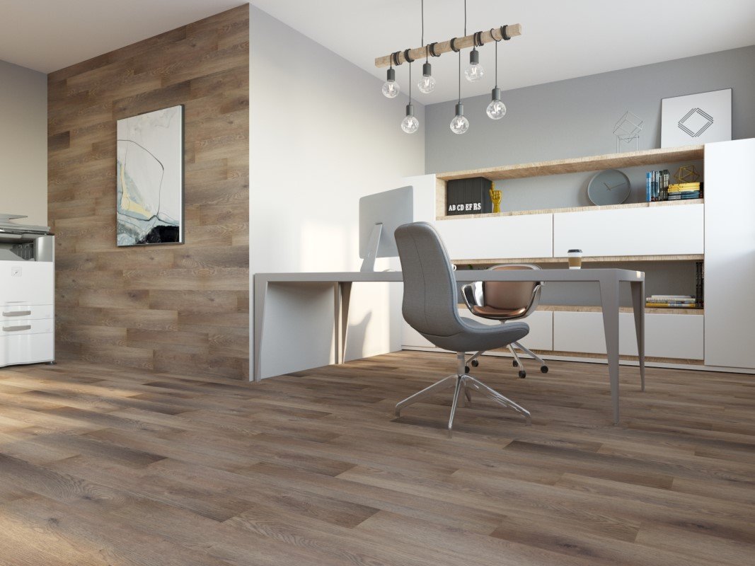 Замковая ПВХ плитка "Art Tile" Дуб Террас (920*150*4 мм) — купить в Владивостоке