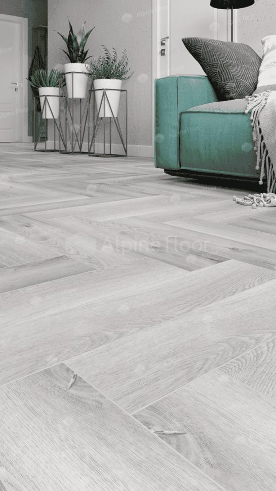 Виниловый ламинат "Alpine Floor" Parquet Light Дуб Лейтена (600*125*4 мм) — купить в Владивостоке