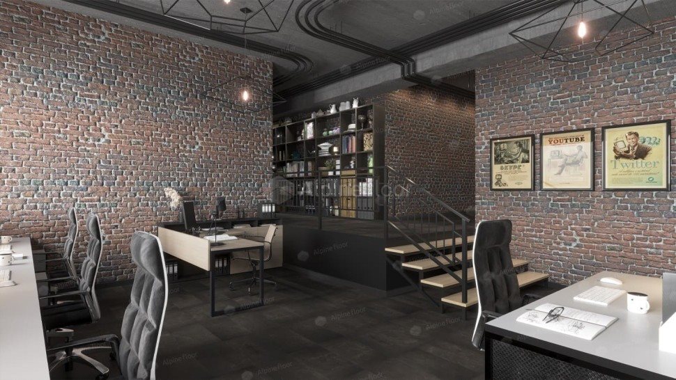 Виниловая плитка "Alpine Floor" Light Stone Ларнака (608*303*2,5 мм) — купить в Владивостоке