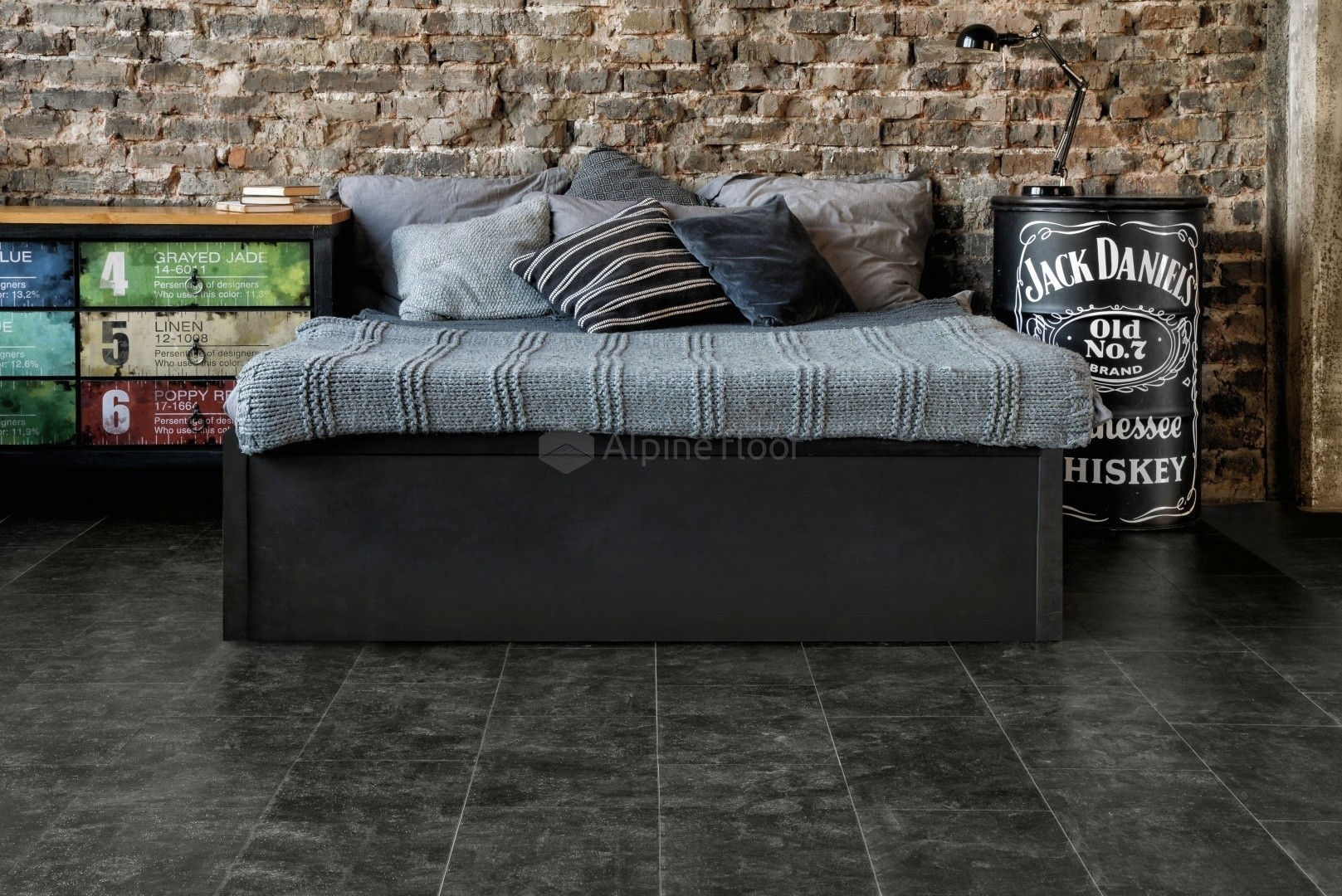 Замковая ПВХ плитка Ларнака  (609,6*304,8*4мм) — купить в Владивостоке