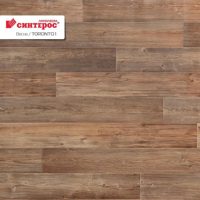 Линолеум бытовой "Синтерос" Весна Toronto 1 (1,5м) — купить в Владивостоке