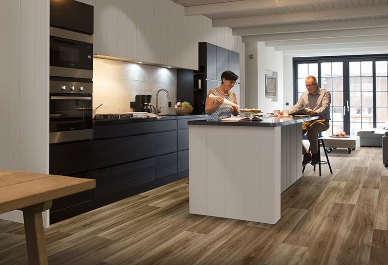 Замковая ПВХ плитка "Berry Alloc" Pure Click Lime Oak 966D (1326*204*5мм) — купить в Владивостоке