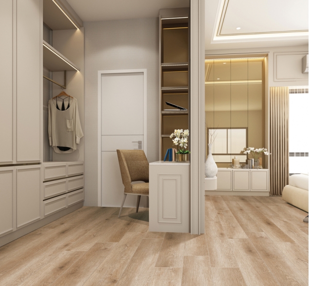 SPC ламинат "CronaFloor" Nano 4V Дуб Бремен (1200*180*3,5 мм) — купить в Владивостоке