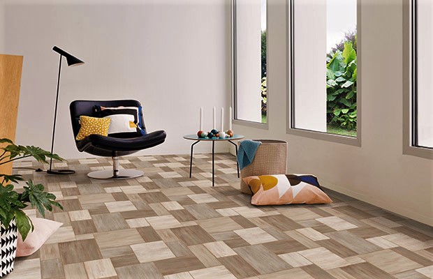 Линолеум полукоммерческий "IVC" Greenline Landscape 542 (3,5м) — купить в Владивостоке