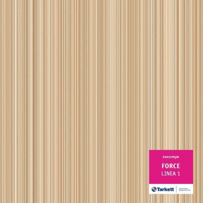 Линолеум полукоммерческий "Tarkett" Force Linea 1 (3м) — купить в Владивостоке