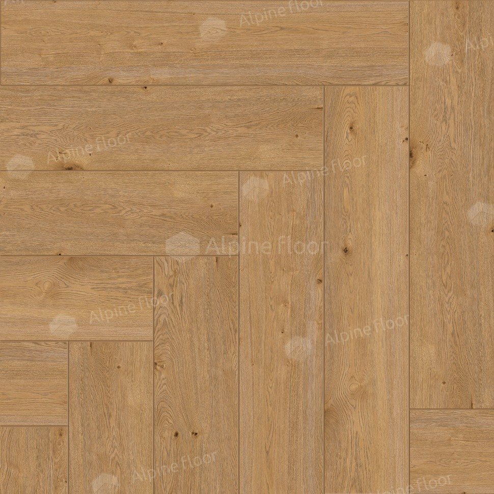 Виниловый ламинат "Alpine Floor" Parquet Light Дуб Хатиса (600*125*4 мм) — купить в Владивостоке