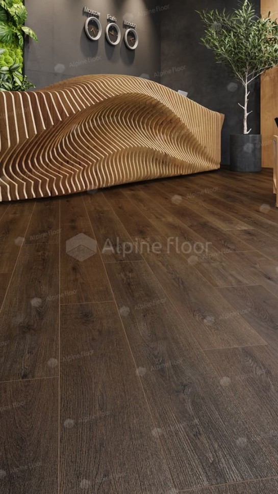 Виниловый ламинат "Alpine Floor" Grand Sequoia Шерман (1220*183*4 мм) — купить в Владивостоке