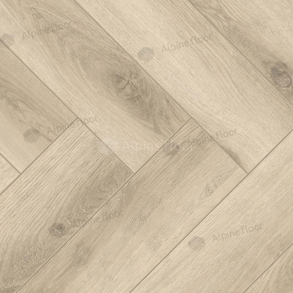Ламинат "Alpine Floor" Herringbone Дуб Орлеан (606*101*8 мм) — купить в Владивостоке