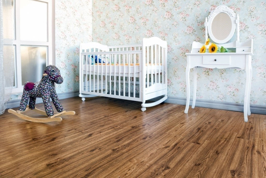 Замковая ПВХ плитка "Alpine Floor" Дуб классический  (1220*183*4мм) — купить в Владивостоке