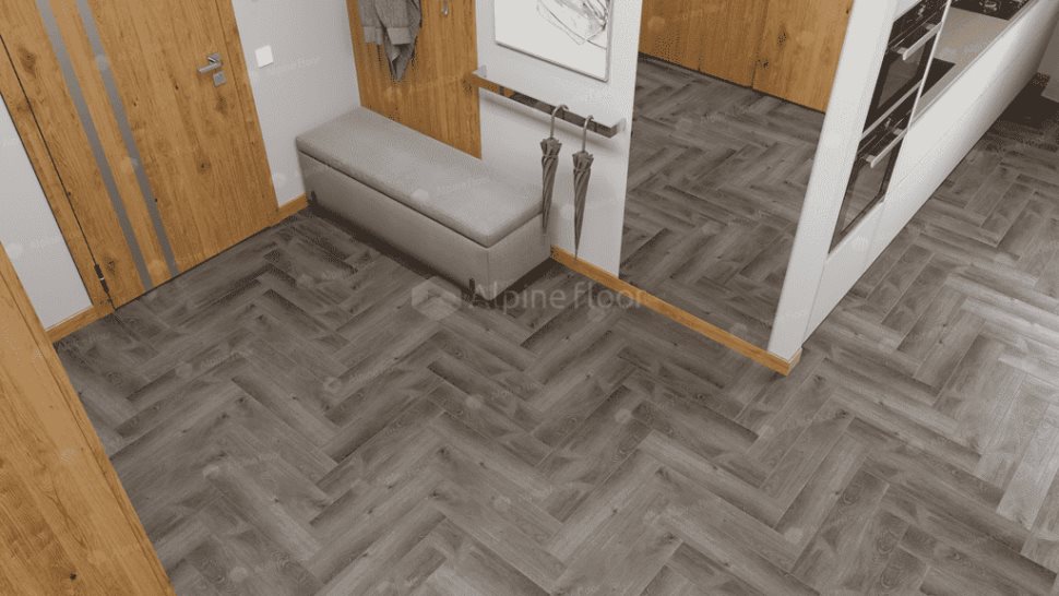 Виниловый ламинат "Alpine Floor" Parquet Light Дуб Мерга (600*125*4 мм) — купить в Владивостоке