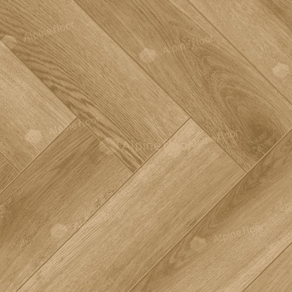 Ламинат "Alpine Floor" Herringbone 12 PRO Дуб Эльзас (606*101*12 мм) — купить в Владивостоке