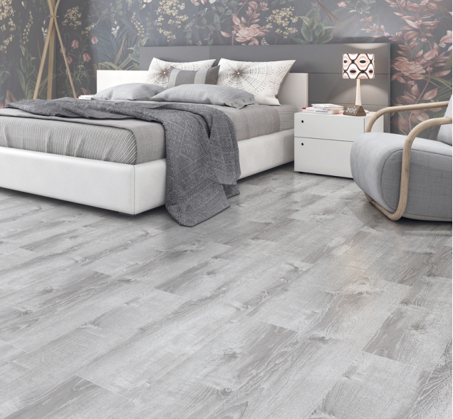 SPC ламинат "CronaFloor" Nano 4V Дуб Лондон (1200*180*3,5 мм) — купить в Владивостоке