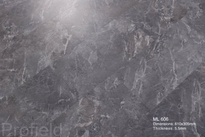 SPC ламинат "Profield" Грей марбл (305*610*5,5 мм) — купить в Владивостоке