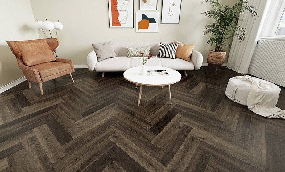 Ламинат SPC AquaMax Дуб Шеверни (640*128*4 мм) — купить в Владивостоке