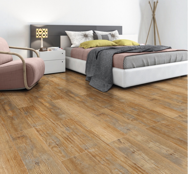 SPC ламинат "CronaFloor" Nano 4V Сосна Медовая (1200*180*3,5 мм) — купить в Владивостоке