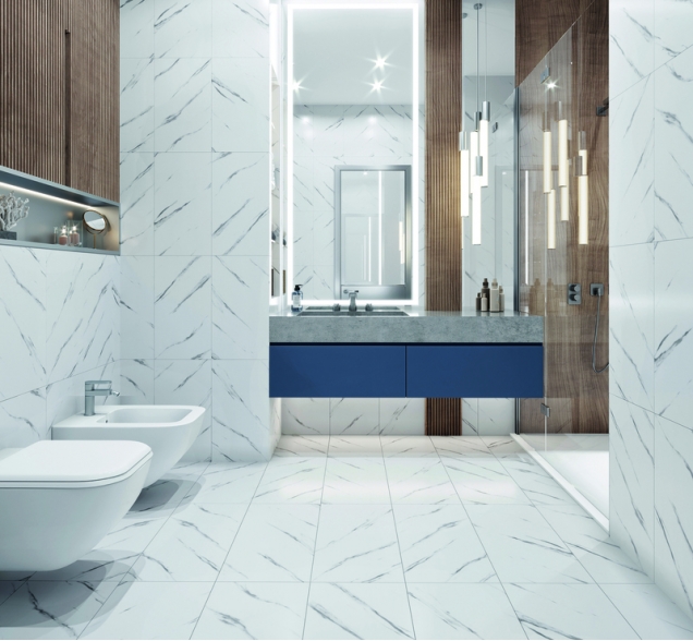 SPC ламинат "CronaFloor" Stone 4V Калакатта (600*300*4 мм) — купить в Владивостоке