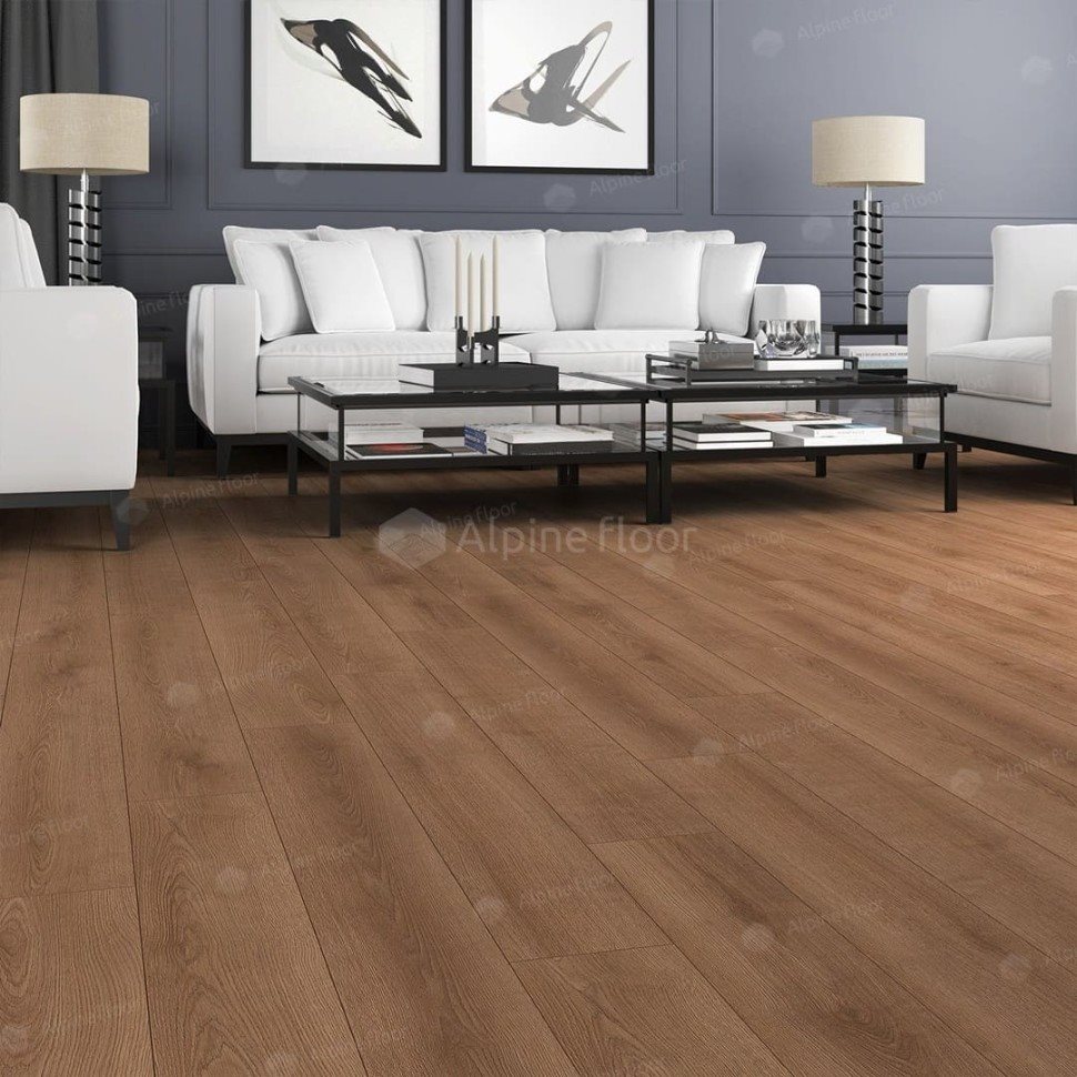 Ламинат "Camsan" Дуб Браун (1380*190*10 мм) — купить в Владивостоке