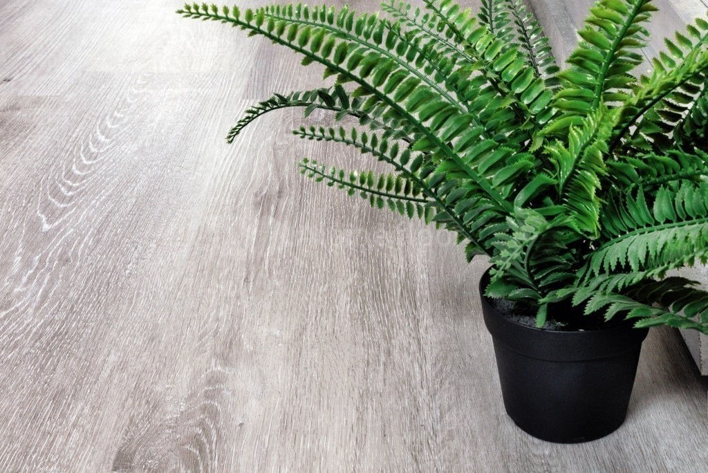 Замковая ПВХ плитка "Alpine Floor" Ясень Серый  (1220*183*4мм) — купить в Владивостоке