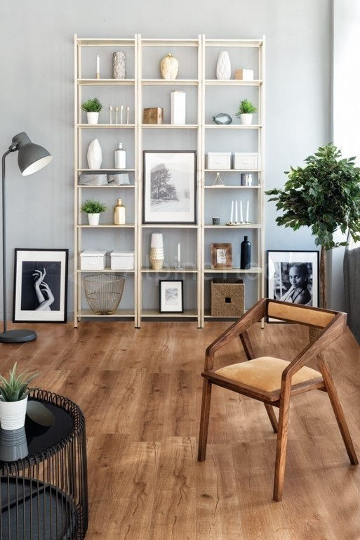 Замковая ПВХ плитка "Alpine Floor" Дуб Royal Синхронное тиснение  (1220*183*6мм) — купить в Владивостоке