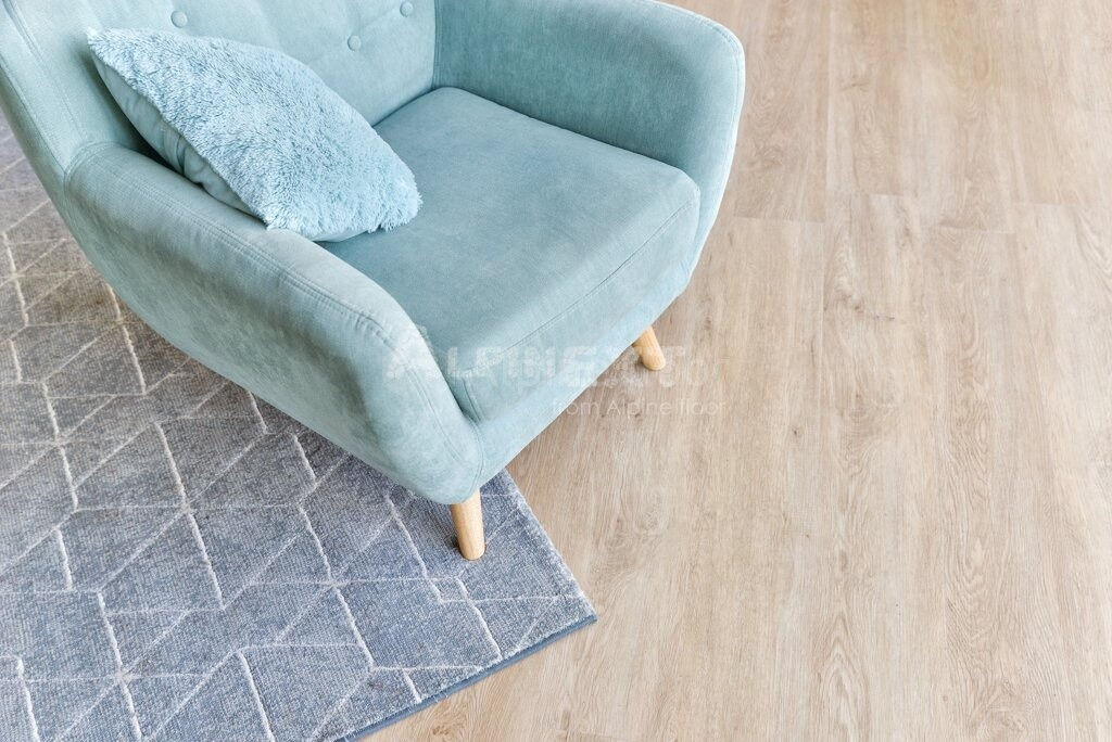 Замковая ПВХ плитка "Alpine Floor" Дуб Ваниль Селект  (1220*183*4мм) — купить в Владивостоке