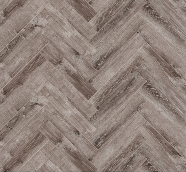 Виниловый ламинат SPC "Cronafloor" Herringbone Дуб Тулон (640*128*4,5 мм) — купить в Владивостоке