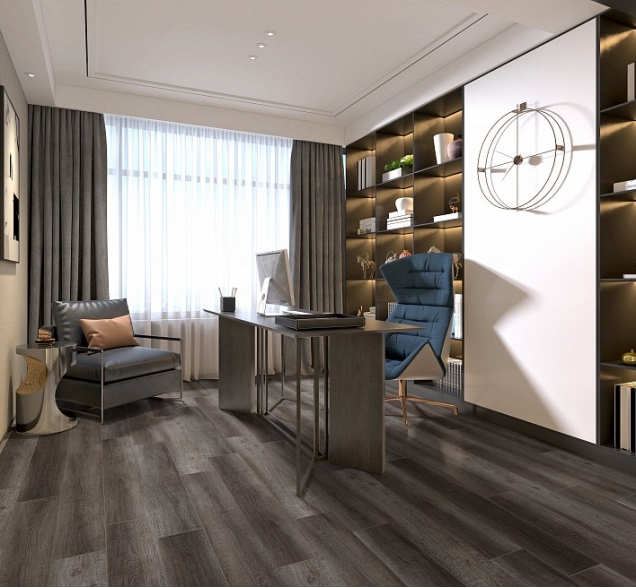 SPC ламинат "CronaFloor" Wood 4V Дуб Джакарта (1200*180*4 мм) — купить в Владивостоке