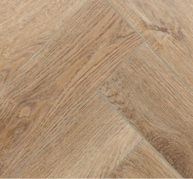 Виниловый ламинат SPC "Cronafloor" Herringbone Дуб Монпелье (640*128*4,5 мм) — купить в Владивостоке