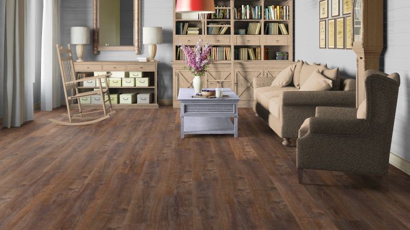 Ламинат "Tarkett" Estetica Дуб эффект коричневый (1292*194*9 мм) — купить в Владивостоке