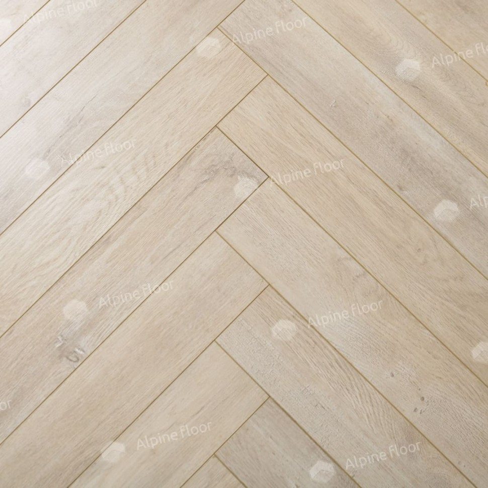 Ламинат "Alpine Floor" Herringbone 12 Дуб Лацио (600*100*12 мм) — купить в Владивостоке