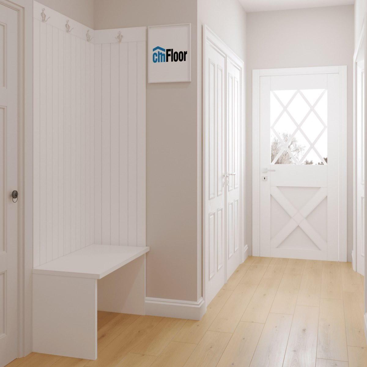 Виниловое напольное покрытие ScandiWood 09 Дуб Орегон (180*1220*5 мм) — купить в Владивостоке