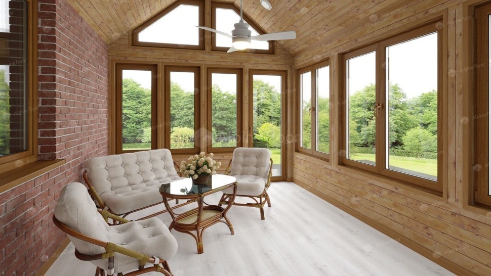 Виниловый ламинат "Alpine Floor" Classic Light MC Дуб Выбеленный (1220*183*3,5 мм) — купить в Владивостоке