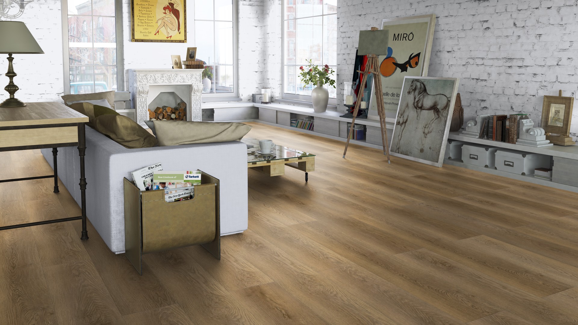 SPC ламинат "Tarkett" Deep House Stanley (1400*225*4,6 мм) — купить в Владивостоке