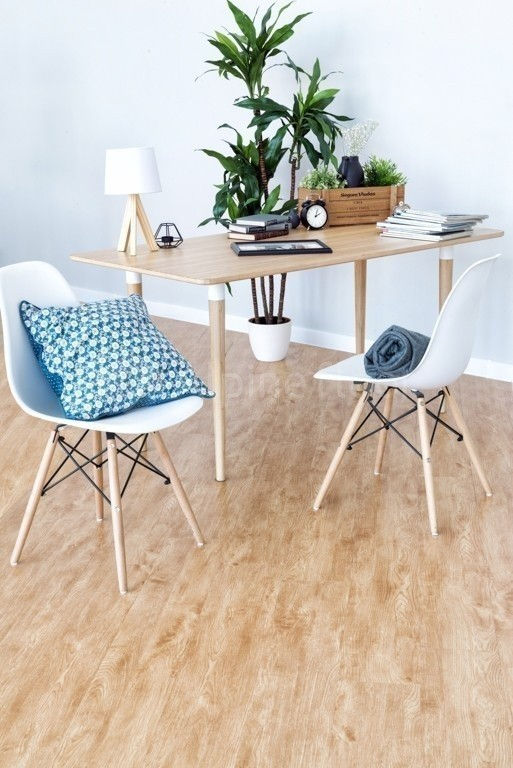 Замковая ПВХ плитка "Alpine Floor" Бук  (1220*183*4мм) — купить в Владивостоке