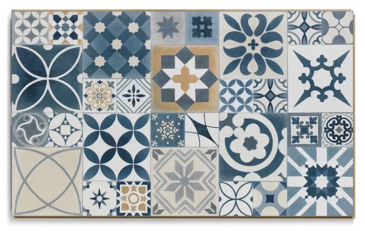 Ламинат "Alsafloor" Creativ Tile 10.33 Melazzo bleu 819 (640*384*10 мм) — купить в Владивостоке