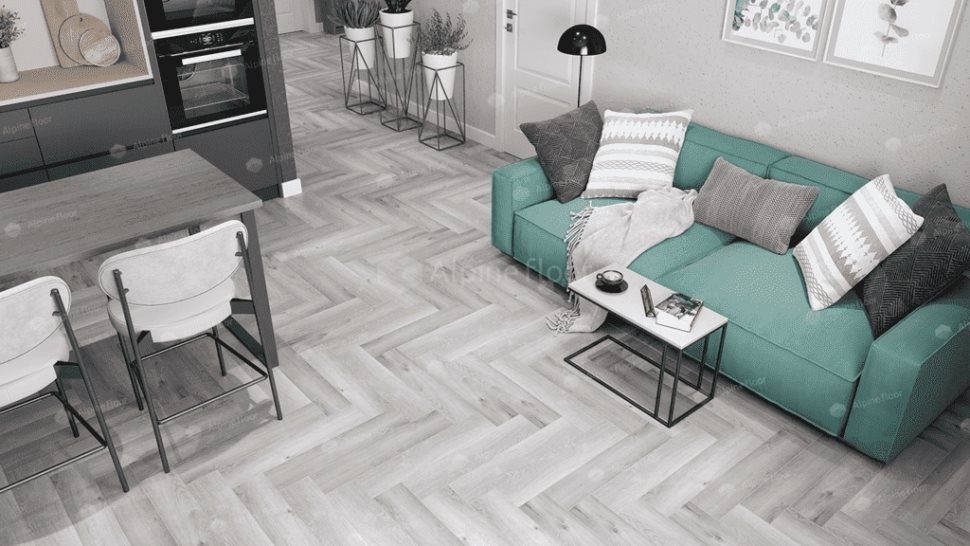 Виниловый ламинат "Alpine Floor" Parquet Light Дуб Лейтена (600*125*4 мм) — купить в Владивостоке