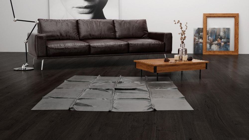 Ламинат "Camsan" Platinum Дуб Антрацит (1380*190*10 мм) — купить в Владивостоке