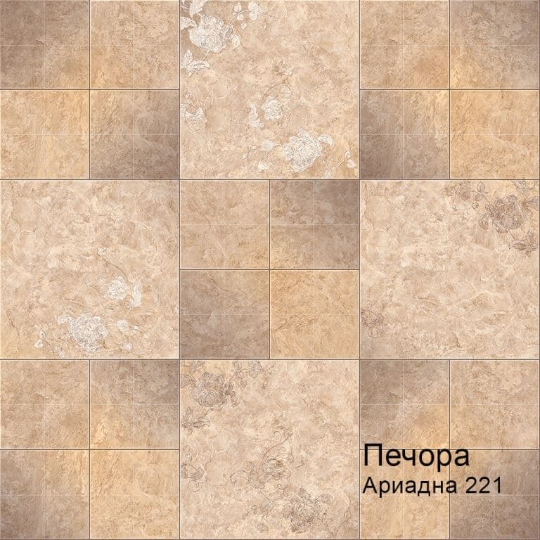Линолеум бытовой "Комитекс" Печора Ариадна 221 (3м) — купить в Владивостоке
