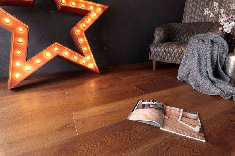 Замковая ПВХ плитка "Aquafloor" AF8026XXL (1800*228*8 мм) — купить в Владивостоке