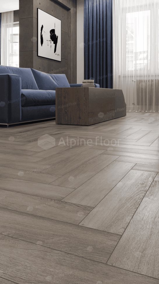 Виниловый ламинат "Alpine Floor" Parquet Light Дуб Исида (600*125*4 мм) — купить в Владивостоке