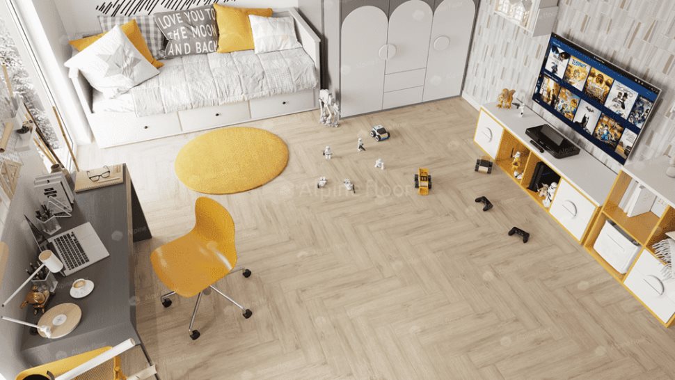 Виниловый ламинат "Alpine Floor" Parquet Light Дуб Медия (600*125*4 мм) — купить в Владивостоке