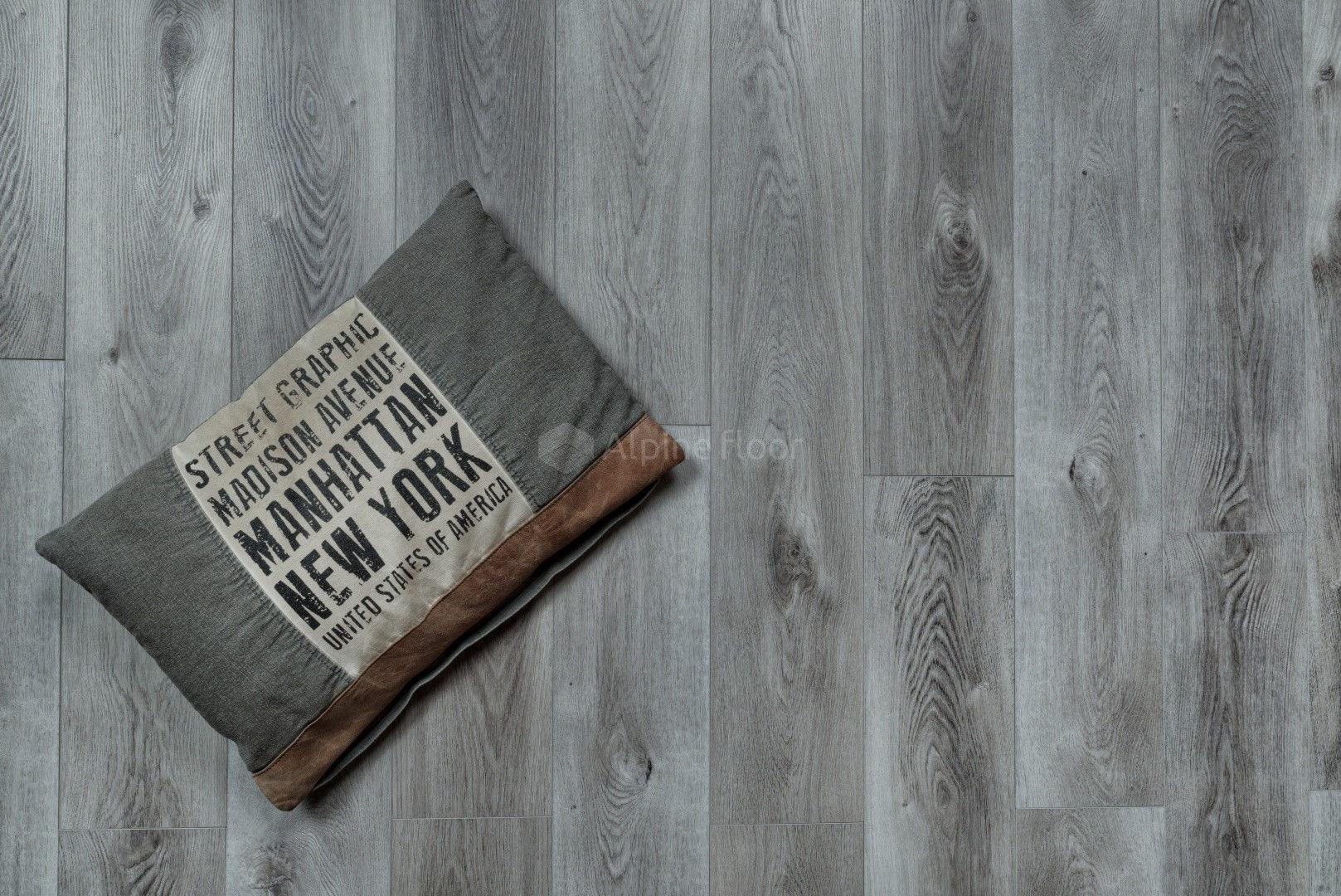 Замковая ПВХ плитка "Alpine Floor" Дуб гранит  (1524*180*8мм) — купить в Владивостоке