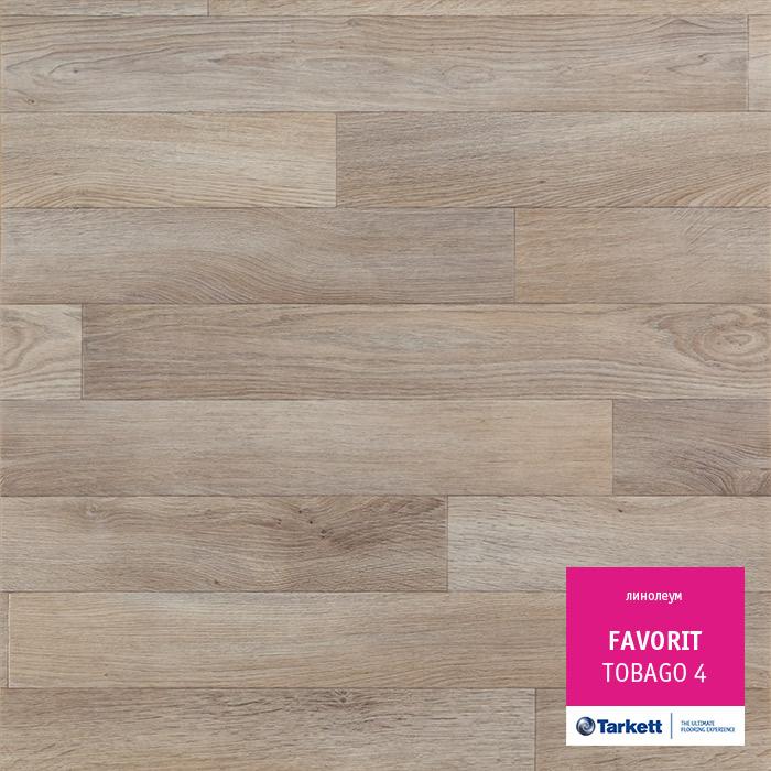 Линолеум бытовой "Tarkett" Фаворит Tobago 4 (4м) — купить в Владивостоке