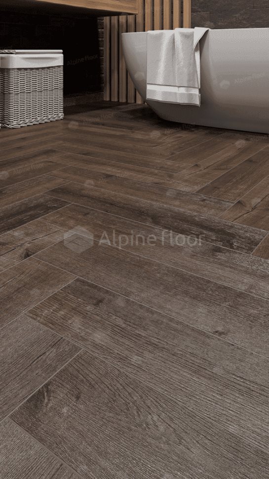 Виниловый ламинат "Alpine Floor" Parquet Light Дуб Альферац (600*125*4 мм) — купить в Владивостоке
