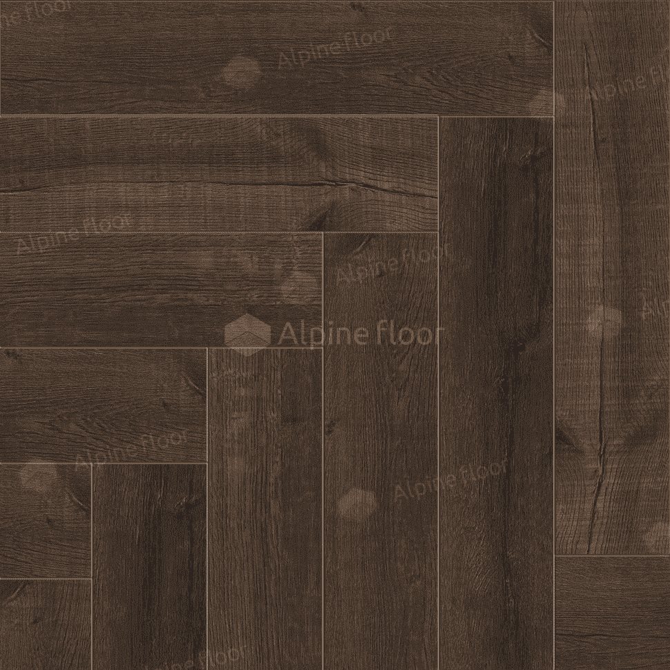 Виниловый ламинат "Alpine Floor" Parquet Light Дуб Альферац (600*125*4 мм) — купить в Владивостоке
