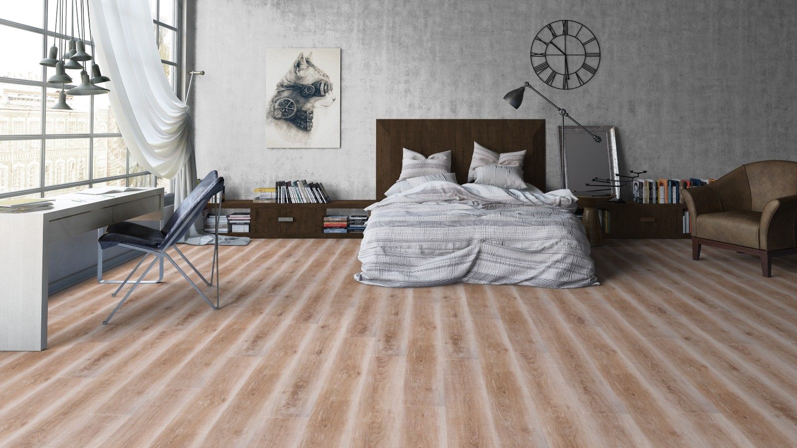 Ламинат "Tarkett" Robinson Дуб небраска (1292*194*8 мм) — купить в Владивостоке