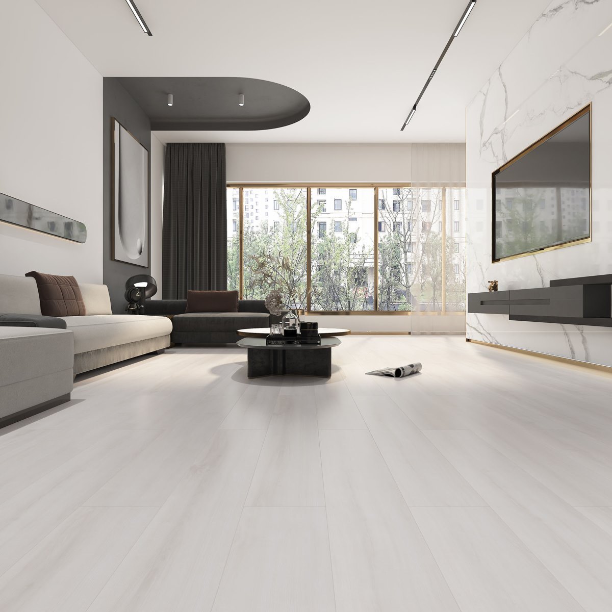 SPC ламинат "OneFloor" ЕСО 8055 (1220*184*4 мм) — купить в Владивостоке