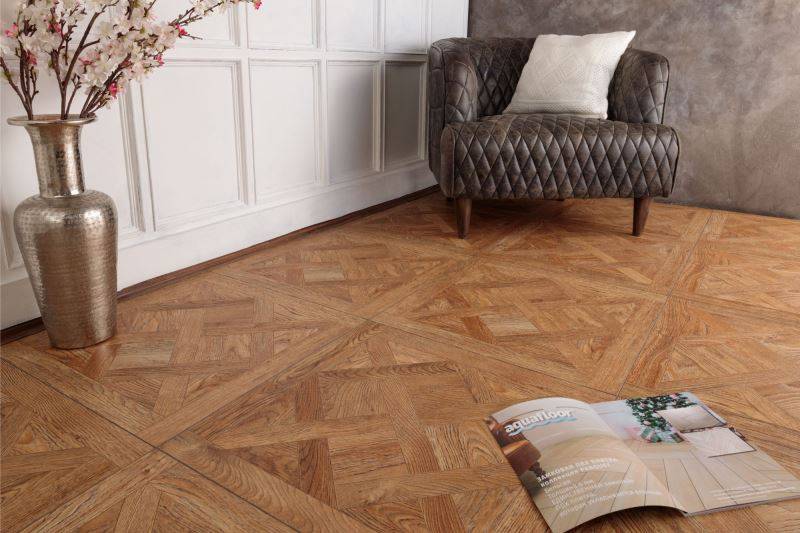 Замковая ПВХ плитка "Aquafloor" AF7004VS (600*600*7 мм) — купить в Владивостоке