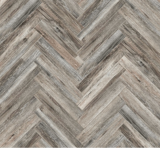 Виниловый ламинат SPC "Cronafloor" Herringbone Дуб Реймс (640*128*4,5 мм) — купить в Владивостоке