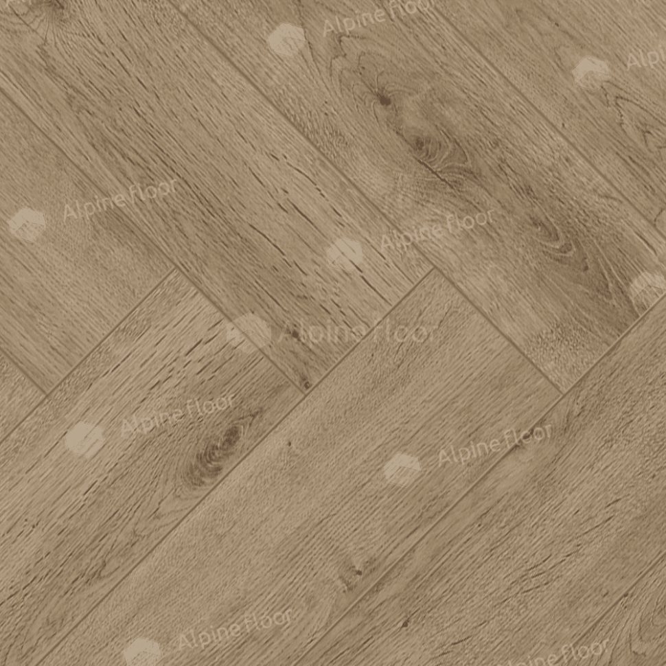 Ламинат "Alpine Floor" Herringbone 12 PRO Дуб Прованс (606*101*12 мм) — купить в Владивостоке